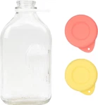 2 Pack Silicone Glass Bottle Replacement Caps, 48MM Diameter Lids. Fixed Price $11.37.