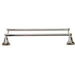 Signature Hardware 353564 Seattle Collection 18" Double Towel Bar - Chrome Read. Fixed Price $50.90.