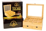 Naturustic Large Bamboo Tea Bag Organizer Storage Box, Holder Wit.... Fixed Price $66.91.