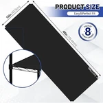 Pack 18 X 48 Inch Wire Shelf Black Plastic Waterproof Liners For Orga.... Fixed Price $53.47.
