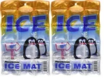 Icy Cools Cute Penguins Reusable Hinged Ice Mat - Pack Of 2. Fixed Price $18.00.