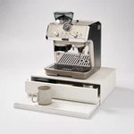 Yamazaki Home Tower Kitchen Countertop Organizer Appliance Stand With Drawer. Fixed Price $136.50.