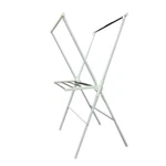 Ore International White Folding Laundry Rack NR515WHT. Fixed Price $81.89.