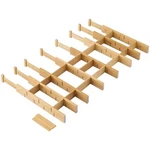 Bamboo Drawer Dividers With Inserts Kitchen Organizer Adjustable Expan.... Fixed Price $43.16.