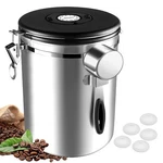 Coffee Canister Airtight 35OZ Large Storage Container Stainless Steel. Fixed Price $36.19.