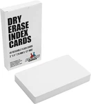 Dry Erase Index Cards 45PCS Laminated 3X5" Blank W/box Reusable. Fixed Price $13.99.