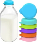 Sophico Silicone Milk Bottle Caps, 48MM Diameter Glass Jug Replacement MIX2. Fixed Price $14.70.