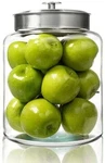 Anchor - 95507AHG17 2.5 Gallon Montana Glass Jar With Brushed Metal Lid. Fixed Price $59.95.