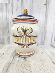Pfaltzgraff Villa Della Luna Large Canister Storage Jar And Lid. Fixed Price $53.29.