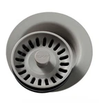 Elkay LKQD35GR Polymer Disposer Flange With Removable Basket Strainer And Rubber. Fixed Price $25.00.