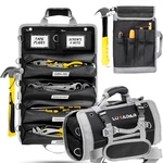 Updated Tool Roll Bag Organizer Name Tags Advansed Features Heavy Duty Mens. Fixed Price $23.29.