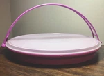 New Tupperware 12" Round 405-1 Pie Veggie Carrier Snack Keeper. Fixed Price $19.99.
