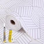 Shelf Liners For Kitchen Cabinets 12IN X 20FT, 12W 236.2L, Silver Geometry. Fixed Price $25.63.