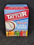 Tattler Canning Lids And Rings 12 Reusable Regular Mouth Made Bpa Free. Fixed Price $16.99.