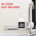 Drain Rack Storage Holder Shelf-kitchen Sink Faucet Sponge Soap Cloth. Fixed Price $5.80.