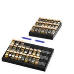 Wobmmi Expandable Metal 3-TIER Spice Drawer Organizer Seasoning Jars Tray. Fixed Price $86.76.