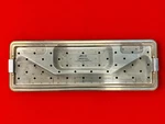 Miltex Sterilization Instrument Tray W/ Lid Stainless Steel Medical Dental. Fixed Price $130.00.