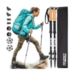 Foxelli Carbon Fiber Trekking Poles Lightweight Collapsible Hiking. Fixed Price $87.21.