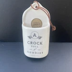 Magnetic Utensil Holder Demdaco Crock Full Of Goodies Hanging Wall Pocket. Fixed Price $9.00.