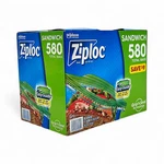 Ziploc Seal Top Sandwich Bags With Easy Guide - 580 Total. Fixed Price $13.00.