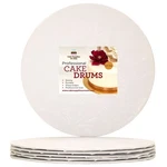 14 Inch White Round Thin Sturdy Board Drums For Displaying Cakes, 1/4 In.... Fixed Price $63.23.