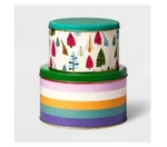 2CT Food Tins With Blank Recipe Cards - Tabitha Brown For Target. Fixed Price $25.00.