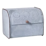 Irvins Country Tinware Bread Box Weathered Zinc. Fixed Price $95.95.