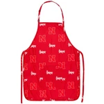 Nebraska Huskers Grilling Tailgating Apron With 9" Pocket, Adjustable. Fixed Price $24.95.