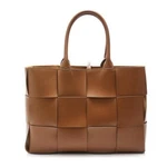 Intrecciato Large Tote Bag Real Genuine Leather, Quilted Elegant. Fixed Price $155.65.