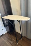 Swivel Pull Out Ironing Board W/ Soft Close, Black, Rev-a-shelf Style. Fixed Price $168.00.