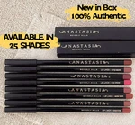 Anastasia Beverly Hills Velvety-matte Precision Shaping Lip LINER,25 SHADES,1.5G. Fixed Price $21.00.