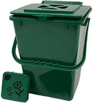 Eco 2000-NP Kitchen Compost Pail, 2.4 Gallon, Green. Fixed Price $65.17.