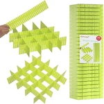 Flytianmy 40PCS Adjustable Drawer Dividers Organizer For Socks Underwear Makeup. Fixed Price $42.33.