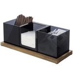Mygift Coffee Organizer, Modern Acrylic And Tea With 3 Remov.... Fixed Price $72.24.
