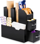 Coffee Condiment Organizer 11-COMPARTMENT Breakroom Station Cou. Fixed Price $42.99.