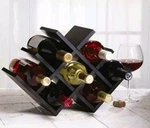 Wine Rack Countertop Cabinet Stores 8 Bottles Kamenstein Butterfly. Fixed Price $38.00.