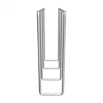 Rev-a-shelf Baking Sheet Organizer For Wall/base Cabinets, Chrome, 596-10CCR-52. Fixed Price $29.99.