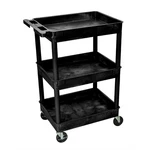 Luxor 3 Shelf Tub Cart 18 24 STC111-B. Fixed Price $164.79.