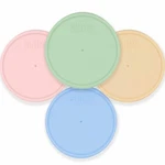 Mason Jar Storage Lid, Regular Mouth, Usa Made, Pastel Colors, Pack Of 4. Fixed Price $37.50.