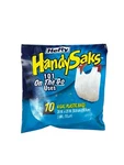 Hefty Handy Saks 4 Gallon Plastic Bags The Go Vintage 2003 Y2K 10 Pack New. Fixed Price $12.99.