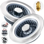 Zaa 2 Pack Sink Drain Strainer, Stopper, 3 1 Stainless Steel Kitchen. Fixed Price $28.50.