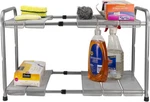 Home Basics Fba SS44284 Tier Expandable/adjustable, Chrome. Fixed Price $22.49.