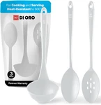 Di Oro Silicone Ladle & Spoons For Cooking Large Kitchen Mixi. Fixed Price $48.39.