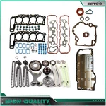 For 02-04 Dodge Ram 1500 Slt 4.7LHEAD Gasket Set Timing Chain Kit Oil Pan. Fixed Price $130.40.