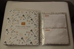 Better Kitchen Products Recipe Binder Set 8.5" X 9.5" 3 Ring Black, Gold. Fixed Price $21.99.