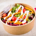 Restaurantware RWA0346 Bio Tek Kraft 44 Oz. Salad Container --wasserstrom 17215. Fixed Price $142.99.