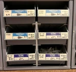 Hillman Hardware Storage Cab 6 Drawer Steel Organizer W/wall Board Anchors 5933. Fixed Price $139.00.