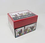 New Recipe Box Crazy Clucks Chickens Gina Designs 2007 Cards Shrink-wrapped. Fixed Price $30.00.