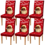Moukeren Christmas Chair Covers Set Of 6 African American Red. Fixed Price $31.18.