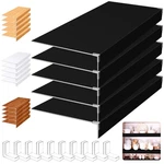 5 Pcs Wire Shelf Covers Foamed Pvc Rack For Removable Closet (not.... Fixed Price $193.44.